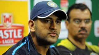 India in South Africa 2013-14: MS Dhoni says getting used to pace and bounce key for India